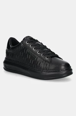 Karl Lagerfeld sneakersy skórzane KAPRI MENS kolor czarny KL52549K