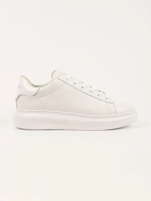 Karl Lagerfeld sneakersy skórzane KAPRI męskie kolor biały KL52543A