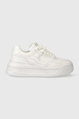 Karl Lagerfeld sneakersy skórzane KREW MAX KC kolor biały KL63320