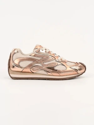 Karl Lagerfeld sneakersy VELOCETTE damskie kolor złoty KL63925