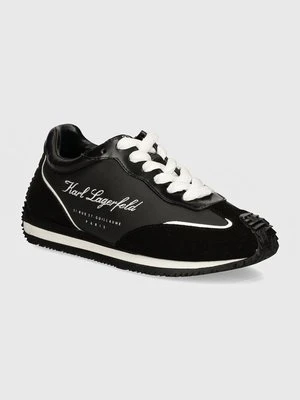 Karl Lagerfeld sneakersy VELOCETTE kolor czarny KL63914