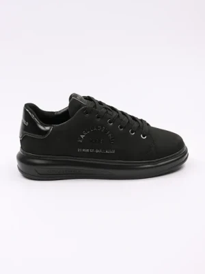 Karl Lagerfeld sneakersy zamszowe KAPRI MENS kolor czarny KL52537K