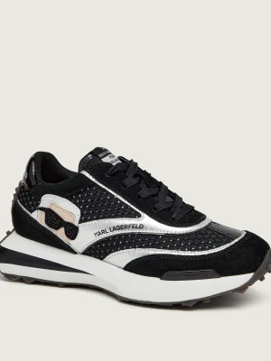 Karl Lagerfeld Sneakersy Zone Nft | zamsz czarny