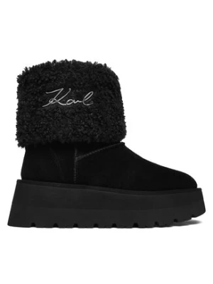 KARL LAGERFELD Śniegowce KL48653 Czarny