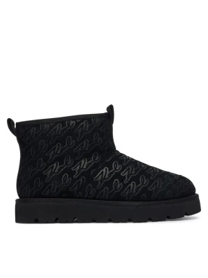 KARL LAGERFELD Śniegowce Skylar Lo KL47636 Czarny
