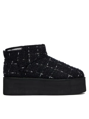 KARL LAGERFELD Śniegowce Thermo KL48523A Czarny
