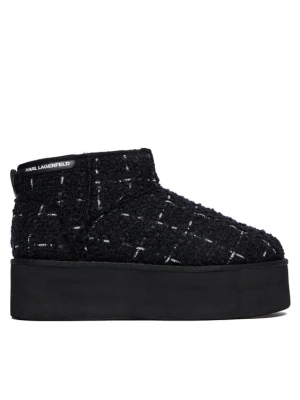 KARL LAGERFELD Śniegowce Thermo KL48523A Czarny