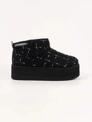 Karl Lagerfeld śniegowce THERMO kolor czarny KL48523A