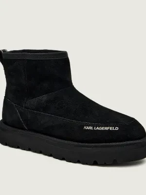 Karl Lagerfeld Śniegowce THERMO MNS | zamsz