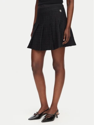 KARL LAGERFELD Spódnica mini B3W12021 Czarny A-Line Fit