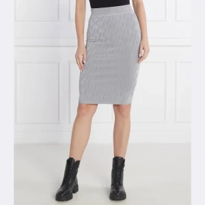 Karl Lagerfeld Spódnica MONOGRAM JACQUARD