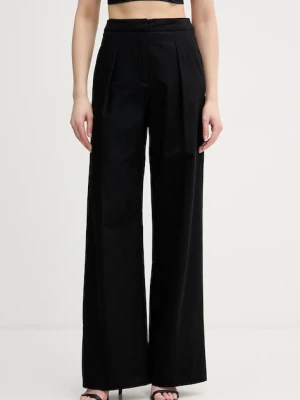 Karl Lagerfeld spodnie damskie bawełniane