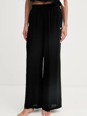 Karl Lagerfeld spodnie damskie z wiskozy