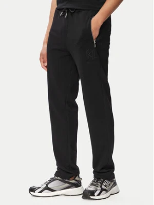 KARL LAGERFELD Spodnie dresowe 705019 563900 Czarny Regular Fit