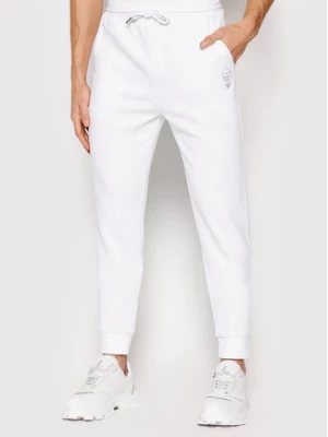 KARL LAGERFELD Spodnie dresowe 705408 521900 Biały Regular Fit