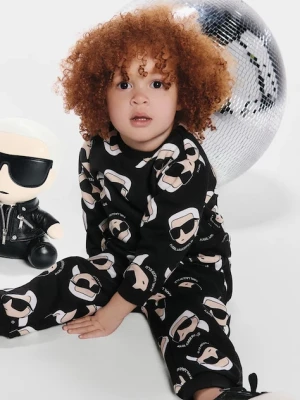 Karl Lagerfeld spodnie dresowe bawełniane dziecięce