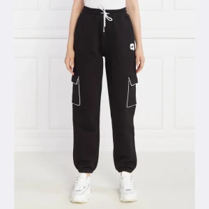 Zdjęcie produktu Karl Lagerfeld Spodnie dresowe ikonik 2.0 | Loose fit
