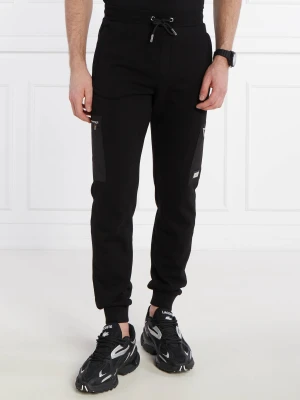 Karl Lagerfeld Spodnie dresowe | Regular Fit czarny