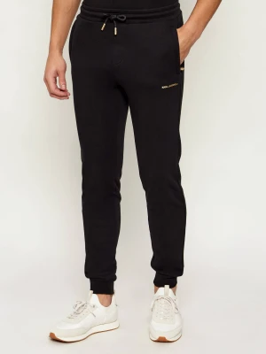 Karl Lagerfeld Spodnie dresowe | Slim Fit czarny