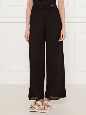 Karl Lagerfeld Spodnie | flare fit