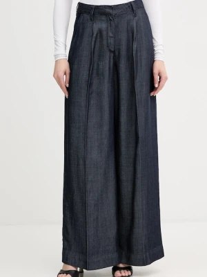 Karl Lagerfeld spodnie FLUID DENIM