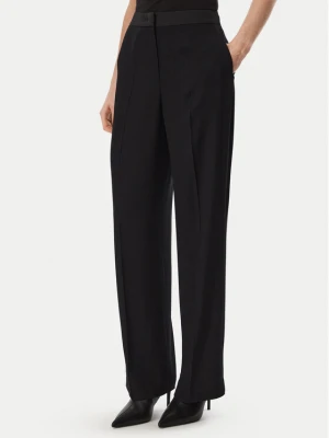 KARL LAGERFELD Spodnie materiałowe B4W10063 Czarny Regular Fit