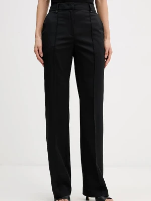 Karl Lagerfeld spodnie z domieszką wełny