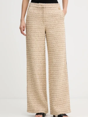 Karl Lagerfeld spodnie z domieszką wełny