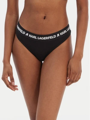 KARL LAGERFELD Stringi A1W47008 Czarny
