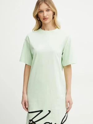 Karl Lagerfeld sukienka bawełniana