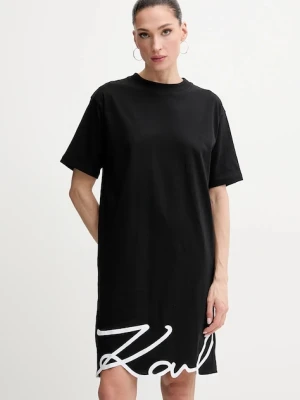 Karl Lagerfeld sukienka bawełniana