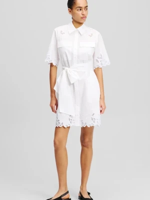 Karl Lagerfeld sukienka bawełniana