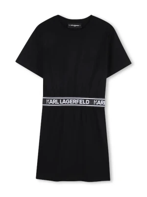 Karl Lagerfeld sukienka bawełniana dziecięca