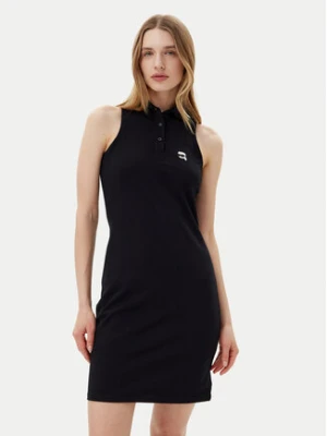 KARL LAGERFELD Sukienka codzienna A2W13041 Czarny Slim Fit