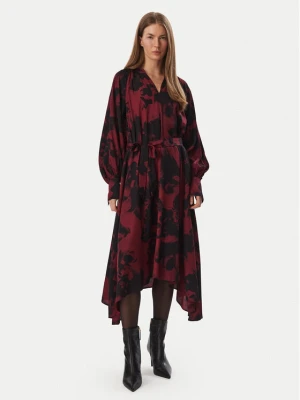 KARL LAGERFELD Sukienka codzienna B4W13006 Czerwony Regular Fit