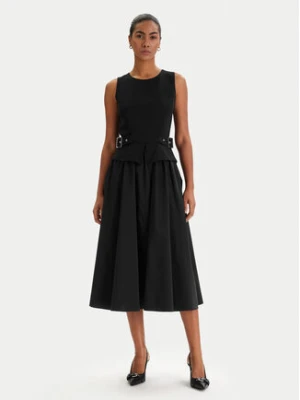 KARL LAGERFELD Sukienka koktajlowa B1W13023 Czarny Regular Fit