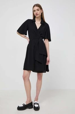 Karl Lagerfeld sukienka kolor czarny mini rozkloszowana