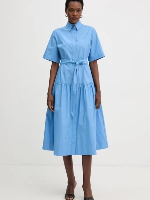 Karl Lagerfeld sukienka koszulowa bawełniana