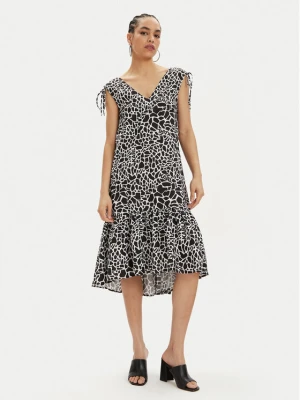 KARL LAGERFELD Sukienka letnia 241W1308 Czarny Regular Fit