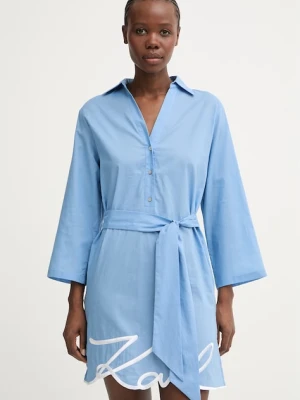 Karl Lagerfeld sukienka letnia bawełniana