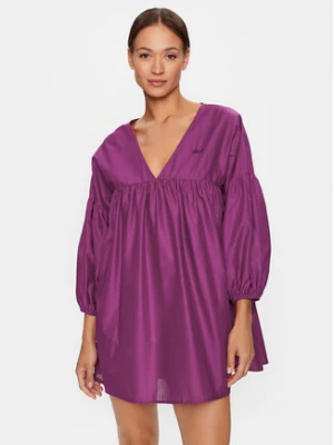 KARL LAGERFELD Sukienka plażowa 230W2210 Różowy Regular Fit