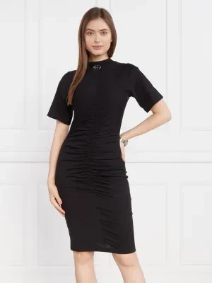 Karl Lagerfeld Sukienka ruched t-shirt
