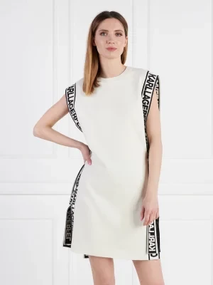 Karl Lagerfeld Sukienka | z dodatkiem wełny