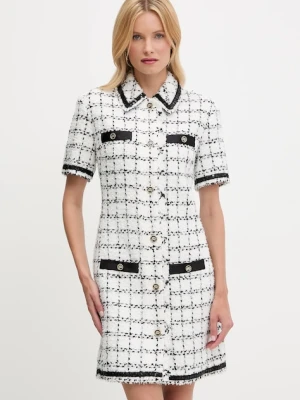 Karl Lagerfeld sukienka z domieszką wełny