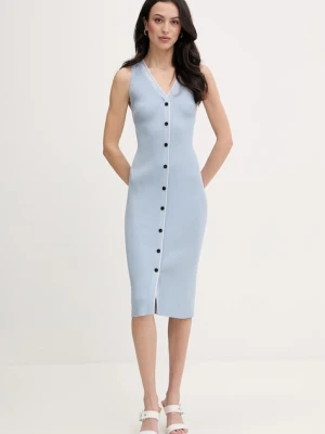 Karl Lagerfeld sukienka z wiskozą