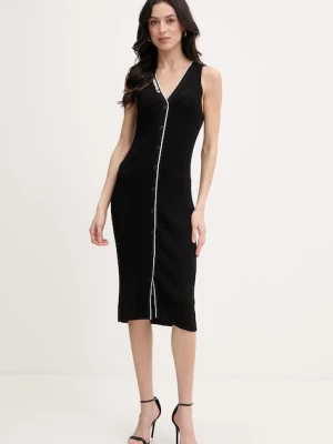 Karl Lagerfeld sukienka z wiskozą