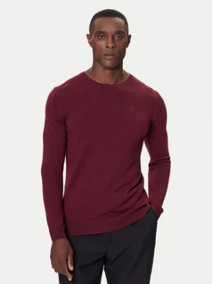 KARL LAGERFELD Sweter 655000 554399 Bordowy Slim Fit
