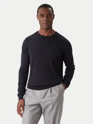 KARL LAGERFELD Sweter 655000 554399 Granatowy Slim Fit