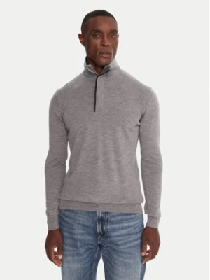 KARL LAGERFELD Sweter 655005 554399 Szary Slim Fit