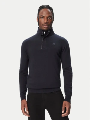 KARL LAGERFELD Sweter 655005 564399 Granatowy Regular Fit
